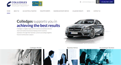 Desktop Screenshot of colledges.com.au