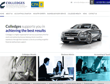 Tablet Screenshot of colledges.com.au